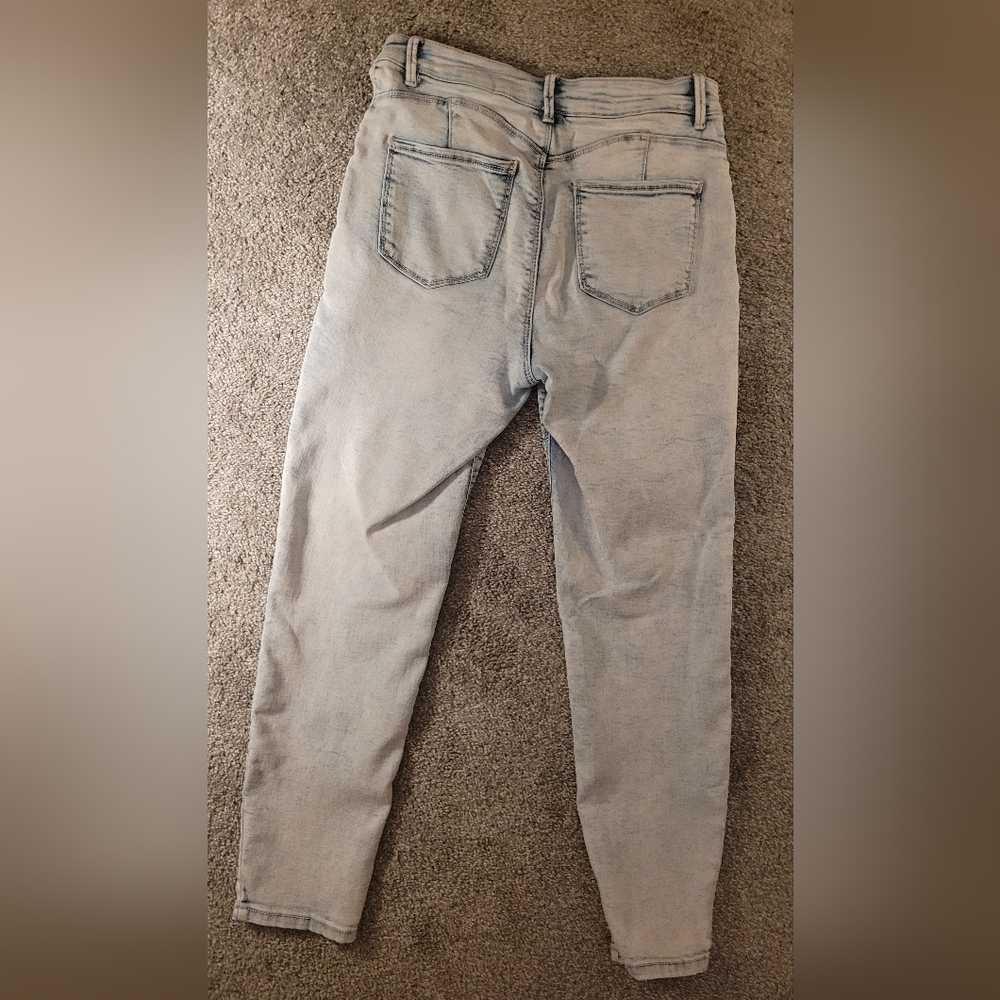 High Waisted Slim Pants
